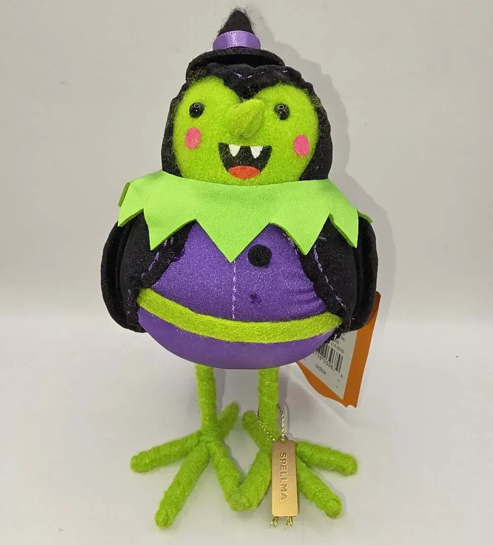 2024 Hyde & Eek Featherly Friends Spellma Witch Target Bird